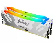 KINGSTON DIMM DDR5 32GB (2x16GB kit) 6800MT/s KF568C36RWAK2-32 FURY Renegade RGB White XMP