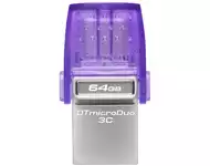 KINGSTON 64GB DataTraveler MicroDuo 3C USB 3.2 flash DTDUO3CG3/64GB