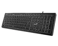 GENIUS SlimStar 820 Wireless USB US crna tastatura