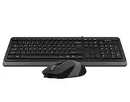 A4 TECH F1010 FSTYLER USB YU siva tastatura + USB sivi miš
