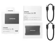 Samsung Portable T7 2TB sivi eksterni SSD MU-PC2T0T