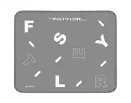 A4 TECH FP25 FSTYLER podloga za miš srebrna