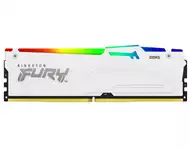 KINGSTON DIMM DDR5 32GB (2x16GB kit) 6000MT/s KF560C30BWEAK2-32 FURY Beast RGB White EXPO
