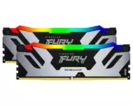 KINGSTON DIMM DDR5 48GB (2x24GB kit) 7200MT/s KF572C38RSAK2-48 FURY Renegade Silver RGB XMP