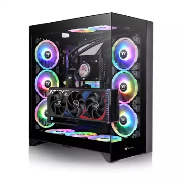 Thermaltake Kuciste Thermaltake CTE E600 MX/Black/Win/SPCC/Tempered ...