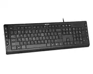 A4 TECH KD-600 X-SLIM USB US crna tastatura