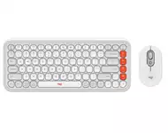 LOGITECH POP Icon Combo US tastatura bela