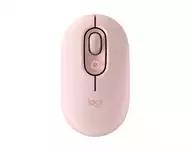 LOGITECH Pop Mouse with Emoji, Rose miš