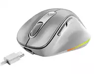 GENIUS Ergo 9000S Pro Silver USB Bežični sivi miš