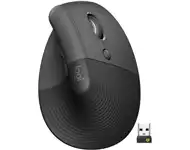 LOGITECH Lift Vertical Ergonomic Wireless crni miš OEM