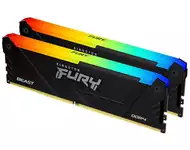 KINGSTON DIMM DDR4 32GB (2x16GB kit) 3200MT/s KF432C16BB2AK2/32 Fury Beast RGB