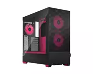 Fractal Design Kućište Fractal Design Pop Air RGB Magenta Core TG Clear Tint, FD-C-POR1A-03