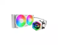 COOLER MASTER MasterLiquid 240 Core II ARGB vodeno hlađenje belo (MLW-D24M-A18PA-RW)
