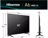 HISENSE 55 inča 55A6Q 4K UHD LED Smart TV