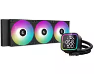 DeepCool CPU Hladnjak DeepCool LD360 ARGB LCD ekran CRNO, R-LD360-BKMSN-G-1