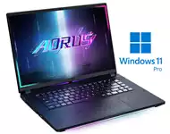 GIGABYTE AORUS MASTER 16 BZH 16 inch QHD+ OLED 240Hz 500nits Core Ultra 9 275HX 64GB 2TB SSD GeForce RTX 5090 24GB RGB Backlit Win11Pro gaming laptop