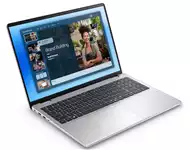 DELL 16 DC16251 16 inch FHD+ 300nits Core 7 150U 16GB 512GB SSD Backlit FP metalni silver laptop