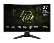 MSI 27 inča 275CF X24 MAG FHD 1920x1080 Rapid VA 240 Hz zakrivljeni gaming monitor