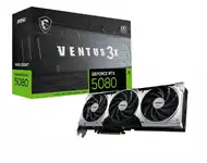 MSI GeForce RTX 5080 16G VENTUS 3X OC PLUS grafička karta