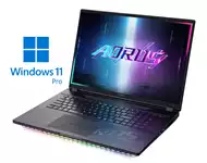 GIGABYTE AORUS MASTER 18 BYH 18 inch QHD+ 240Hz 1200nits Core Ultra 9 275HX 64GB 2TB SSD GeForce RTX 5080 16GB RGB Backlit Win11Pro gaming laptop