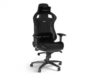 NOBLECHAIRS EPIC Real Leather Gaming stolica crna