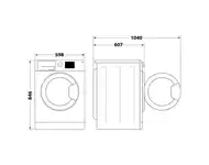 WHIRLPOOL WP C8 WBS EE mašina za sušenje veša - toplotna pumpa
