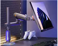 NORTH BAYOU G80 Gaming stoni nosač za monitor mat crni