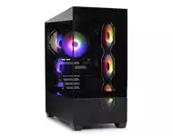 IG-MAX Kućište  X218B-4F V2 ARGB Black Horizon glass