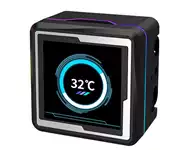RAIDMAX LM240 ARGB CPU LIQUID COOLER WITH ANIMATION DISPLAY - Vodeno hlađenje crno (LM240BK) F