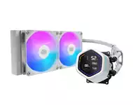 COOLER MASTER MasterLiquid Core Nex Digital 240 White ARGB vodeno hlađenje belo (MLX-D24M-A18PW-RD)