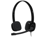 LOGITECH H151 Stereo Headset single jack slušalice sa mikrofonom crne