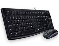 LOGITECH MK120 Desktop USB US tastatura + USB miš Retail