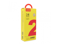 LDNIO Kucni punjac LDNIO A2203 2xUSB 5V 2.4A sa iPhone 6/6S kablom beli
