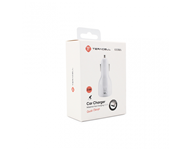 TERACELL Auto punjac Teracell Ultra DC01 2.4A sa type C kablom beli