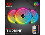 Fantech FB-301 Turbine RGB KIT (3 ventiltora, kontroler, daljinski)