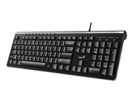 GENIUS Slimstar 230 USB US crna tastatura