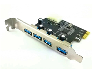 MAIWO PCI-Express kontroler 4-port USB 3.0