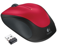 LOGITECH M235 Optical Wireless miš Retail crveni