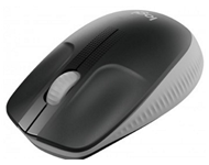 LOGITECH M190 Full-Size Wireless sivi miš