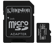 KINGSTON A1 MicroSDHC 32GB 100R class 10 SDCS2/32GB + adapter