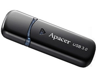 APACER 64GB AH355 USB 3.0 flash crni