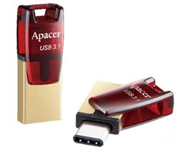 APACER 64GB AH180 USB 3.1 Tip C flash crveni