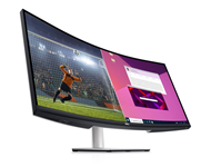 DELL 34" S3423DWC WQHD USB-C FreeSync Gaming zakrivljeni monitor