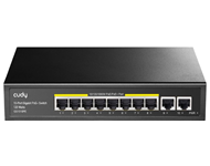 CUDY GS1010PE 10-Port Gigabit PoE+ Switch