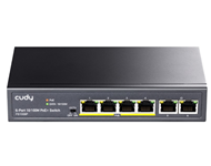 CUDY FS1006P PoE+ 6port switch