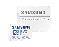 Samsung EVO PLUS MicroSDXC 128GB class 10 + Adapter MB-MC128KA