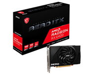 MSI AMD Radeon RX 6400 4GB 64bit RX 6400 AERO ITX 4G