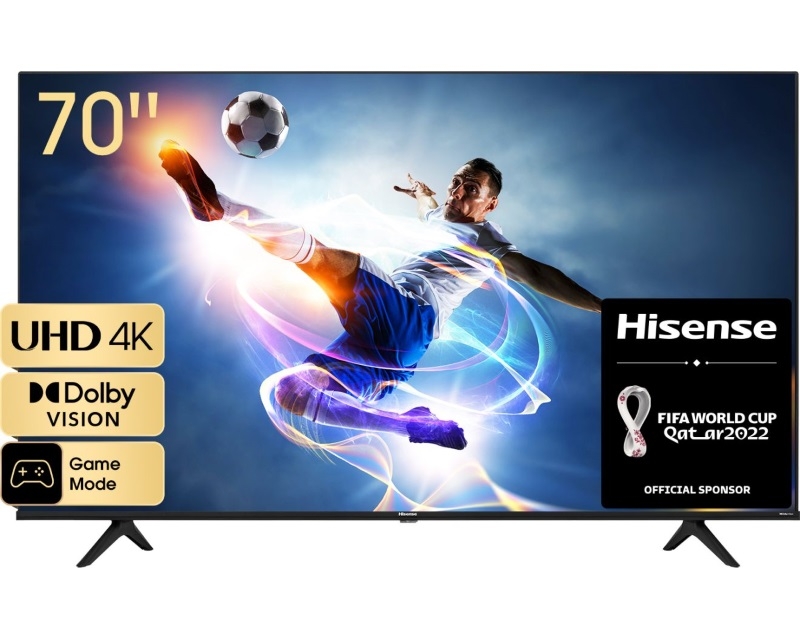 Hisense 70 inch Smart TV, 70A6GE