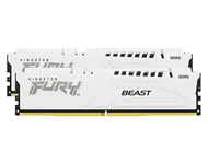 KINGSTON DIMM DDR5 64GB (2x32GB kit) 5600MT/s KF556C36BWEK2-64 Fury Beast White Expo