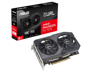ASUS AMD Radeon RX 7600 8GB DUAL-RX7600-O8G-V2